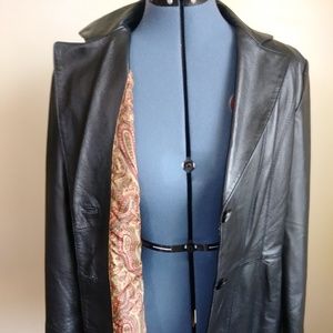 Black Genuine Leather Jacket